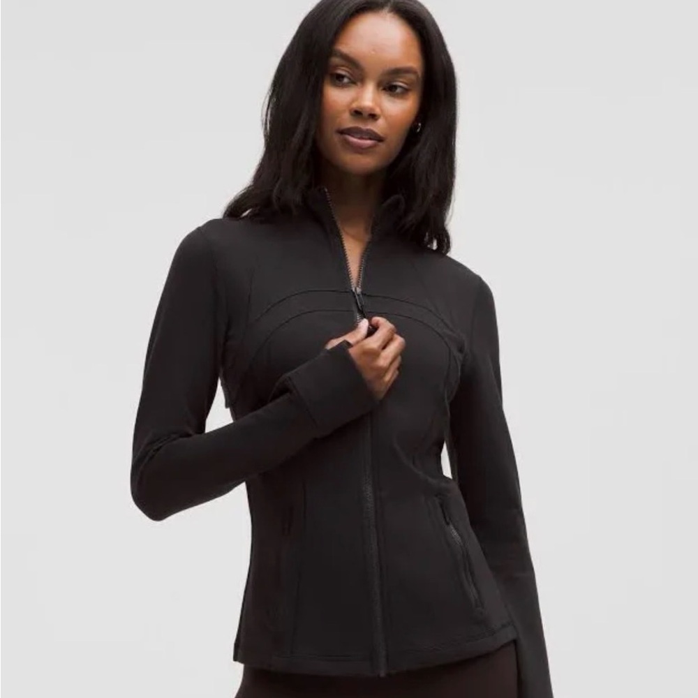 lululemon athletica Black Scuba Full-zip Hoodie Define Jacket Luon Size 4